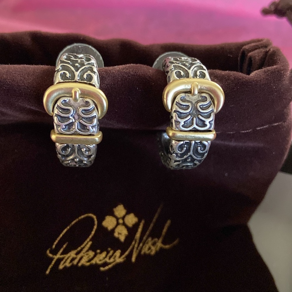Patricia Nash Belt Loop Earrings